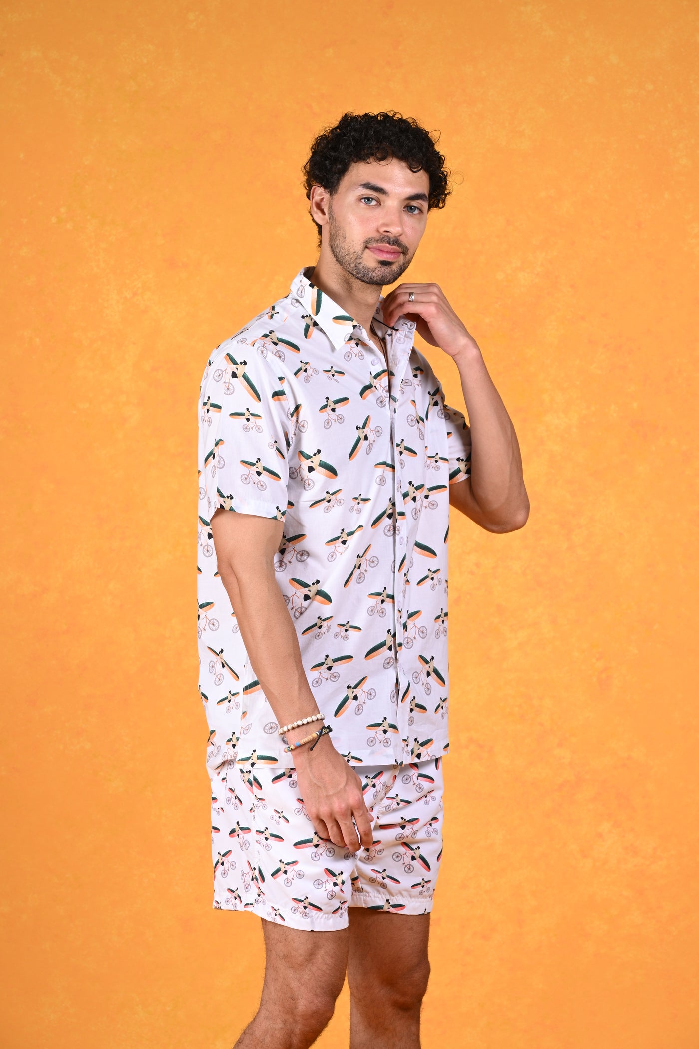 Pedal N' Paddle | Coastal Dreamer White Mood Shirt