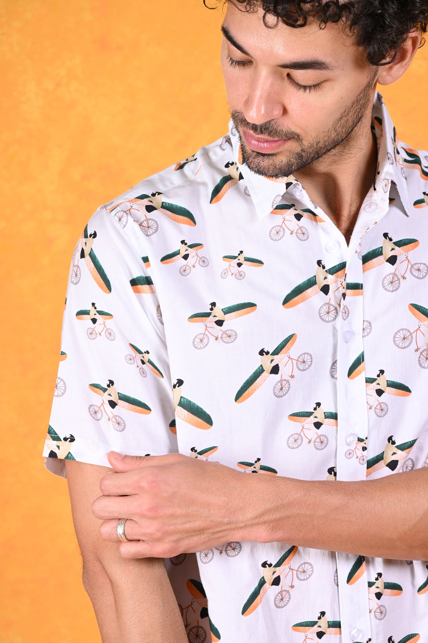 Pedal N' Paddle | Coastal Dreamer White Mood Shirt