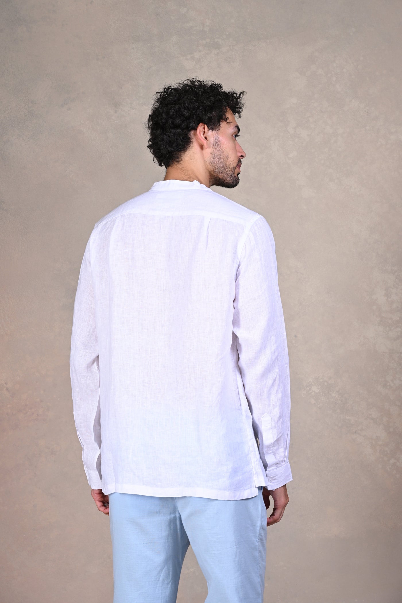Happy Bay Men's Pure White Shirt Crisp, clean design for ultimate comfort. Get it today!