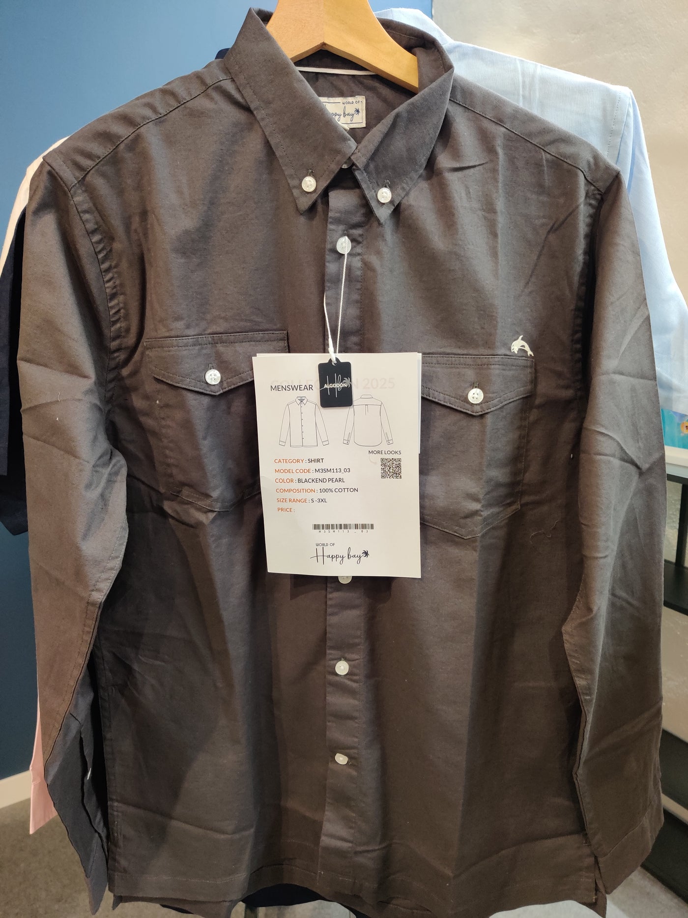 Earthy Elegance Classic Shirt Gray Classic Shirt