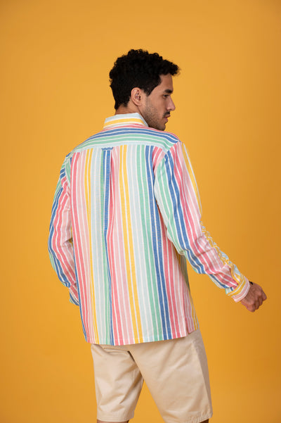Multicoloured Mode Activated Mood shirt