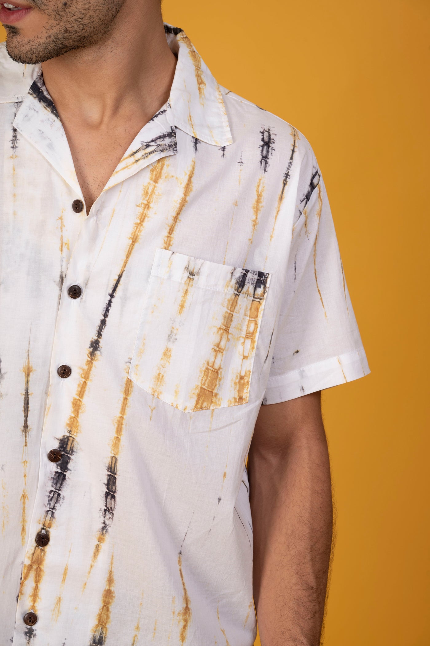 Whether for casual outings or tropical vacations, this lightweight white shirt is perfect - Get it today!