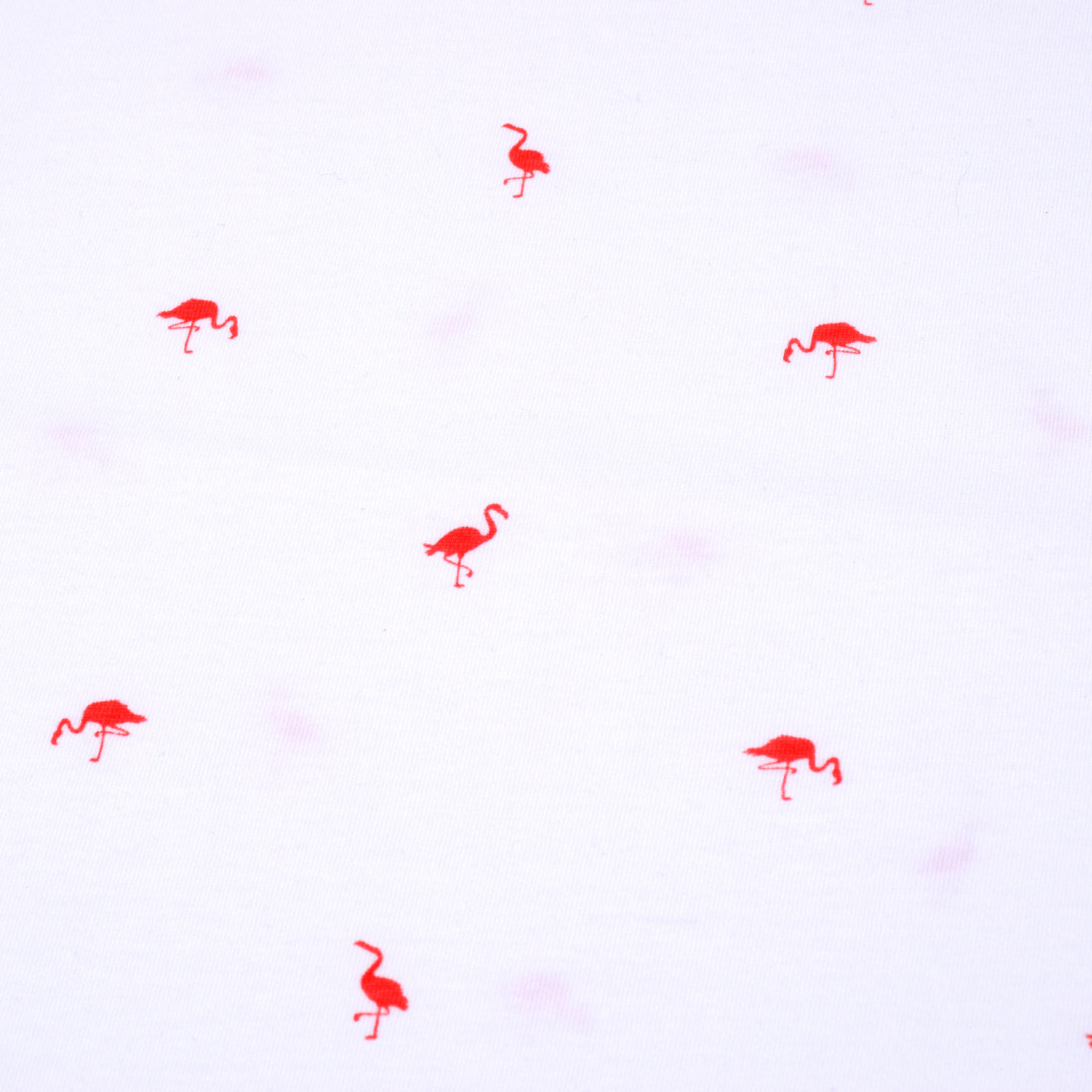 Weißes Flamingo-T-Shirt