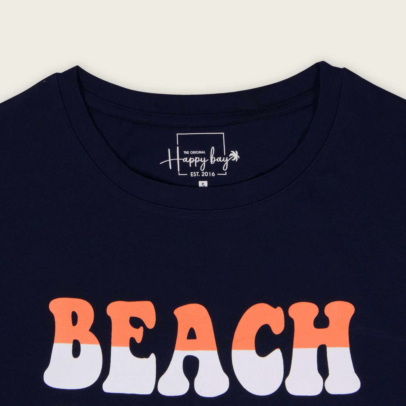 Seien Sie ein Strandgammler-T-Shirt