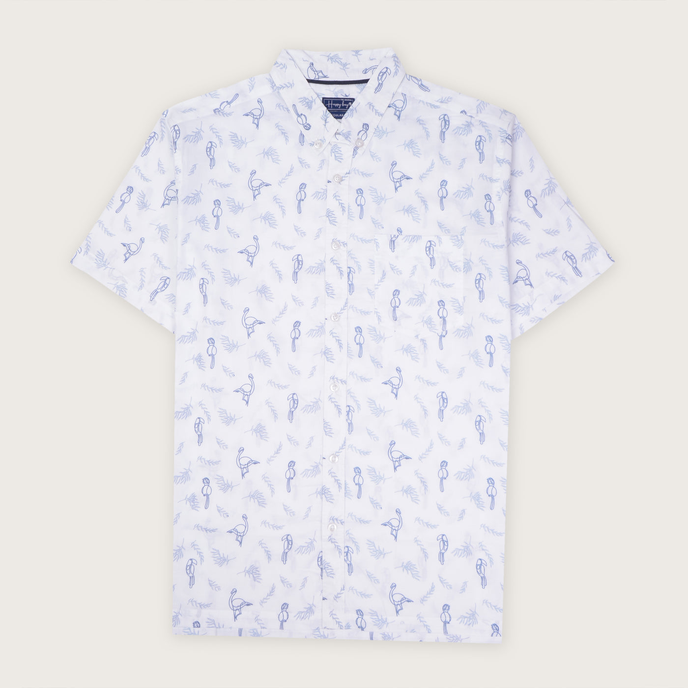 Happy Bay Snow White Mood Shirt - Perfect for casual days with relaxed comfort. Order now!