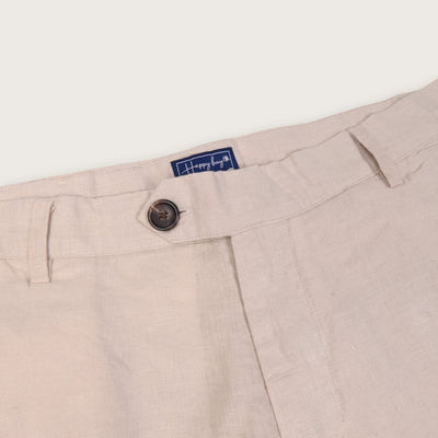 pure linen shorts