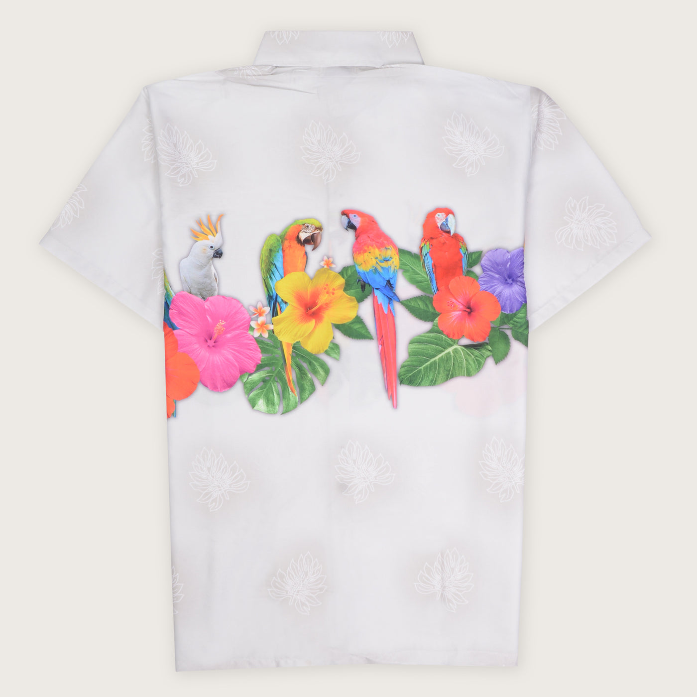 Das Papageien-Dschungel-Hawaiihemd