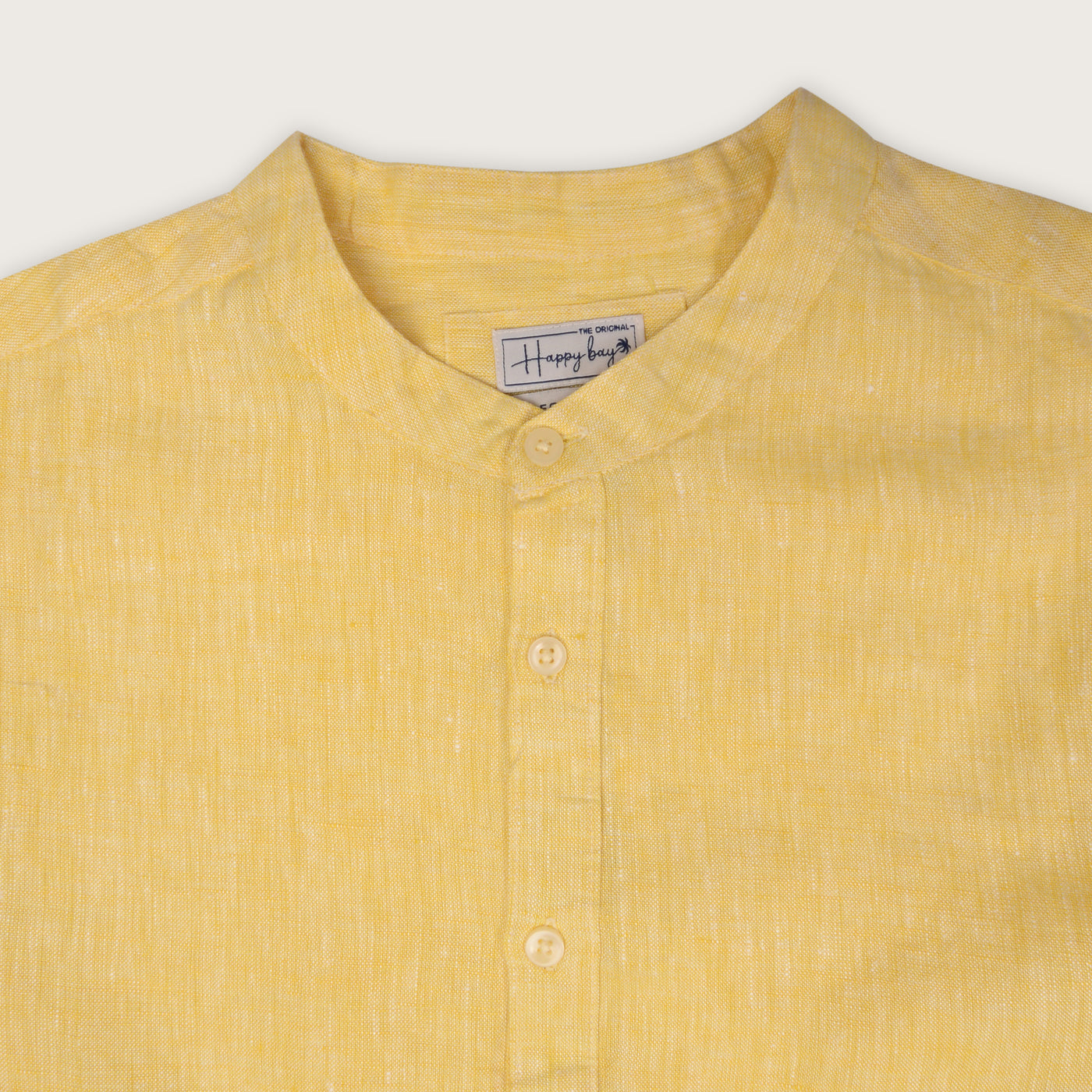 Camisa Pure Linen Pure Linen Mellow amarillo