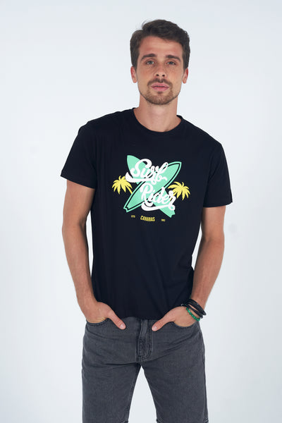 Surf Rider T-shirt Black