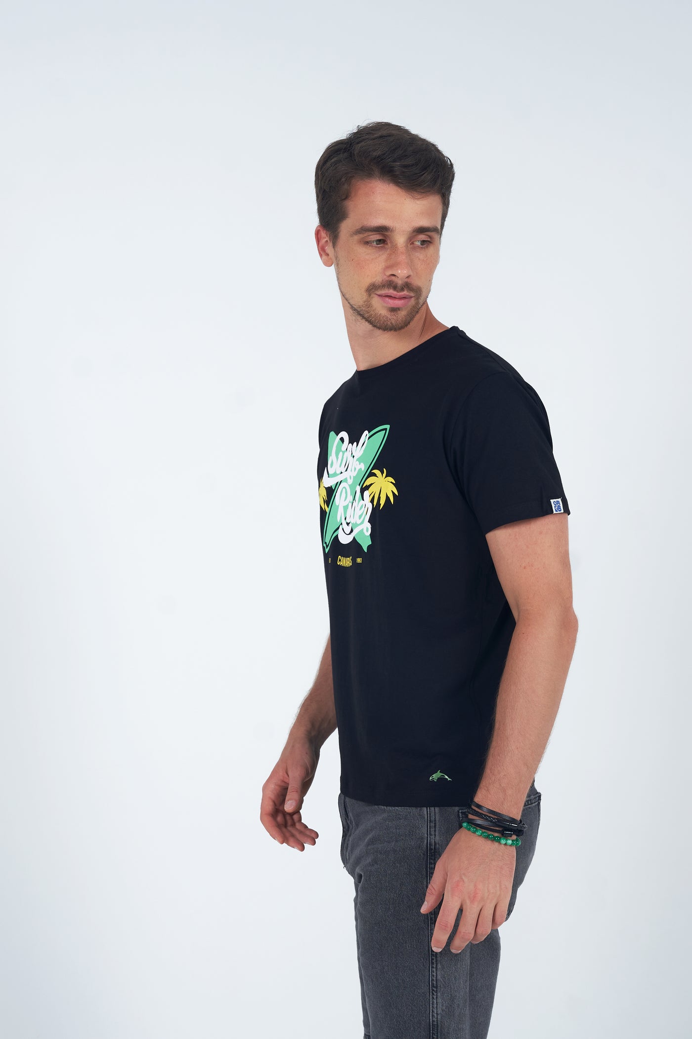 Surf Rider T-shirt Black