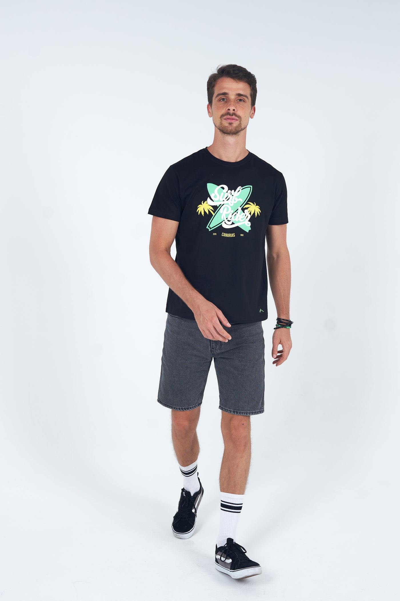 Surf Rider T-shirt Black