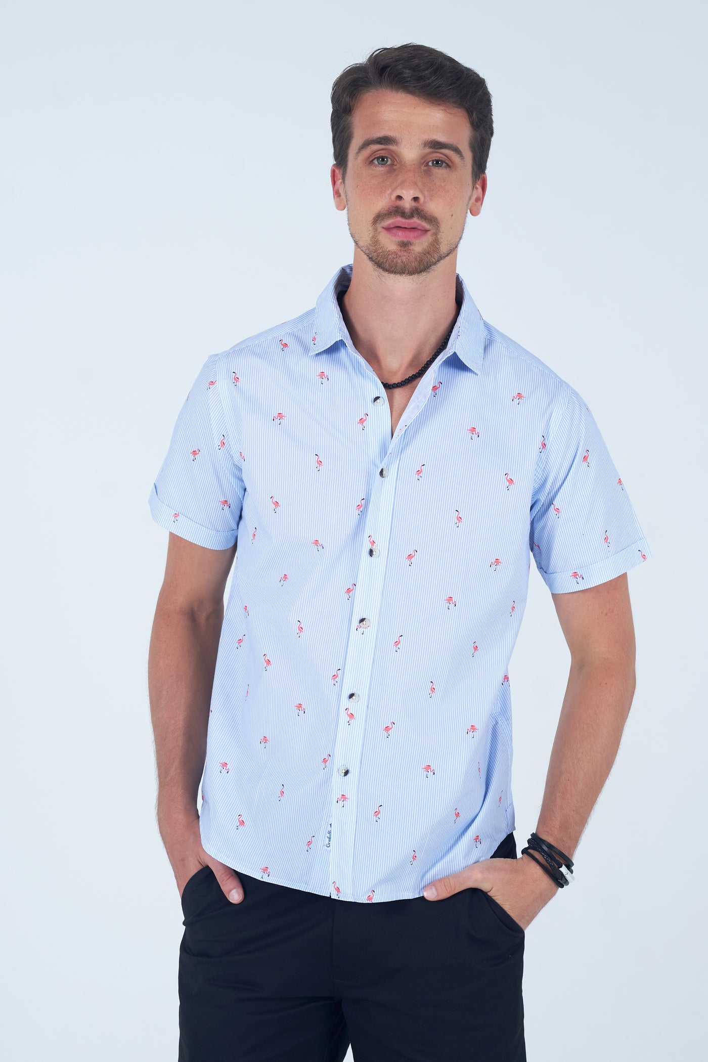 Make a bold statement with the Happy Bay Delicate Blue Mood Shirt - Get yours today!