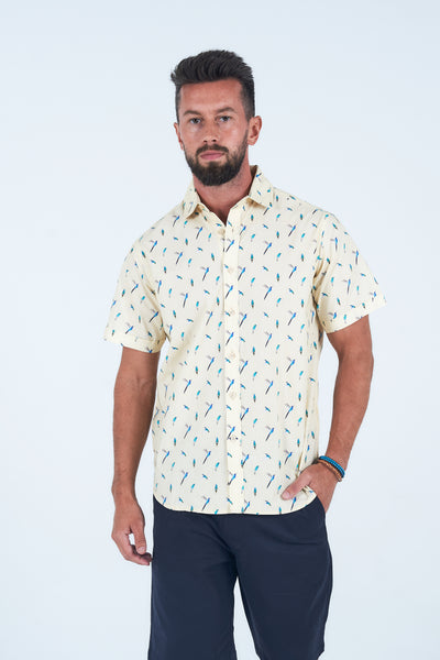 Macaw Desert Shirt in Beige